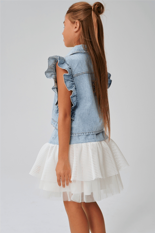 Lia Lea Kız Çocuk Denim EtekLia Lea Kız Çocuk Denim Etek