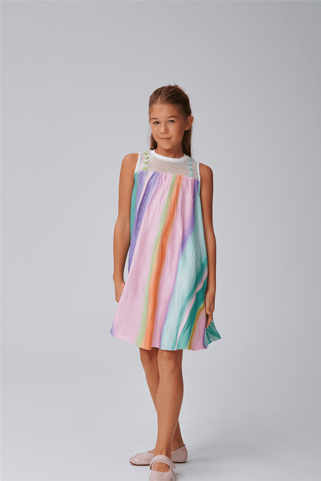 Lia Lea Girl Colorful DressLia Lea Girl Colorful Dress