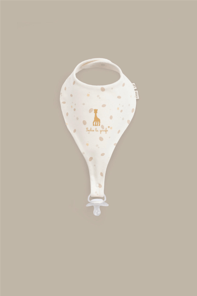 Little Gusto 2-Pack Waterproof Pacifier Bib SetLittle Gusto 2-Pack Waterproof Pacifier Bib Set