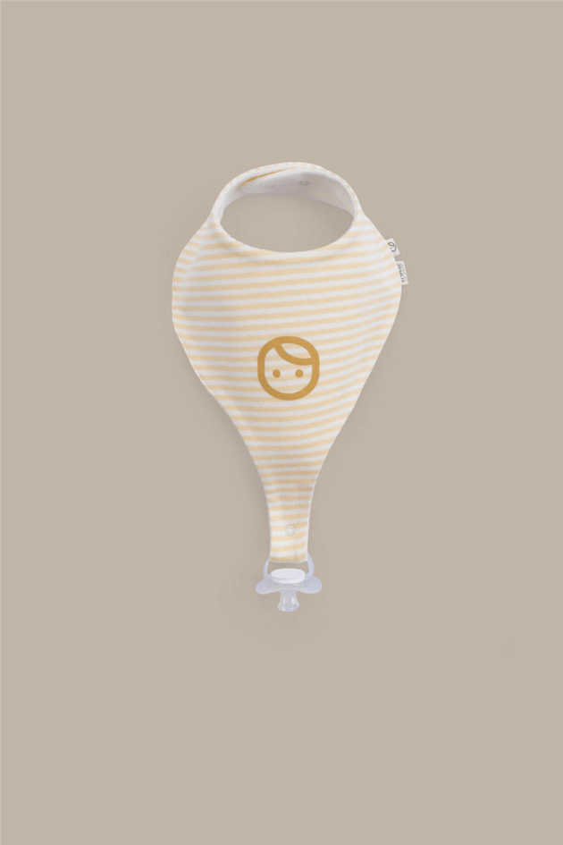 Little Gusto 2-Pack Waterproof Pacifier Bib SetLittle Gusto 2-Pack Waterproof Pacifier Bib Set