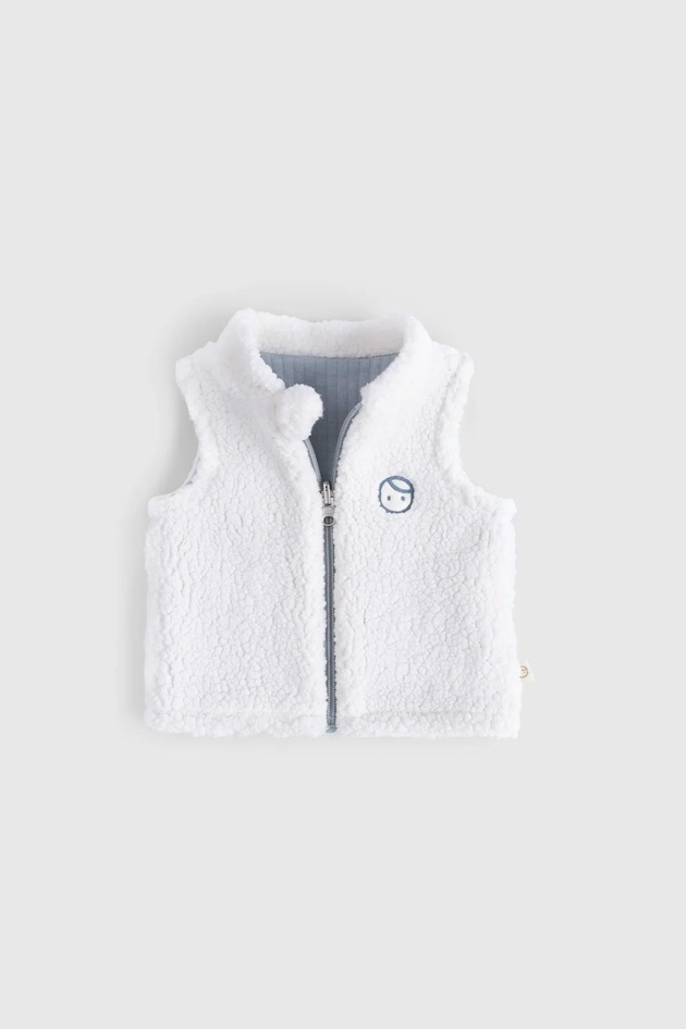 Little Gusto Çift Taraflı Kapitoneli Wellsoft Mavi YelekLittle Gusto Çift Taraflı Kapitoneli Wellsoft Mavi Yelek