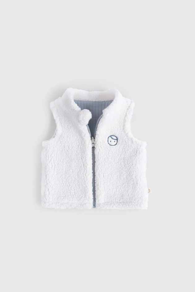 Little Gusto Çift Taraflı Kapitoneli Wellsoft Mavi YelekLittle Gusto Çift Taraflı Kapitoneli Wellsoft Mavi Yelek