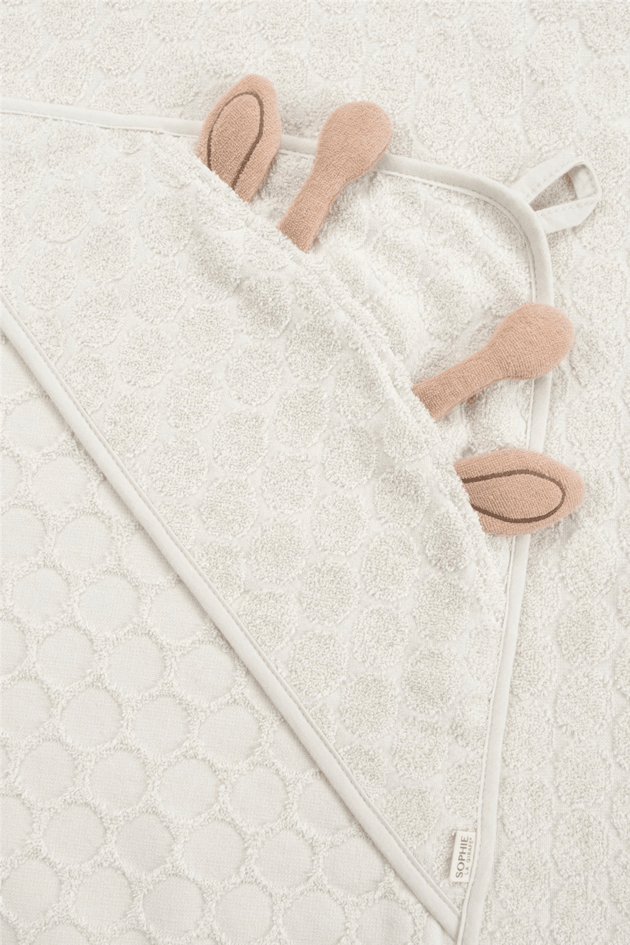 Little Gusto Organic Cotton Swaddle Towel & Wash Mitt SetLittle Gusto Organic Cotton Swaddle Towel & Wash Mitt Set