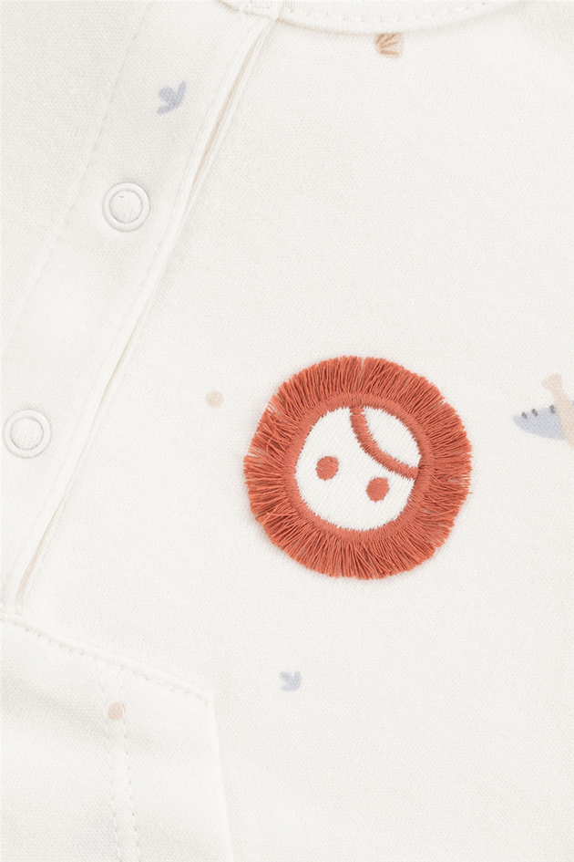 Little Gusto Unisex White Overall Little Gusto Unisex White Overall 