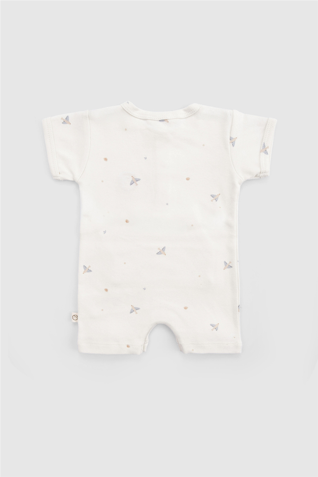 Little Gusto Unisex White Overall Little Gusto Unisex White Overall 