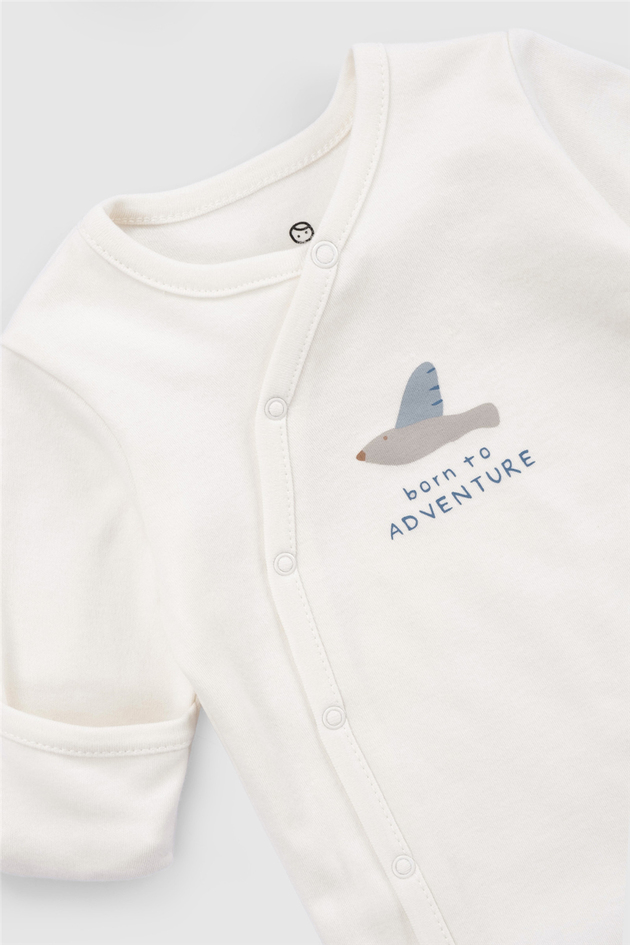 Little Gusto Unisex White Overall Little Gusto Unisex White Overall 