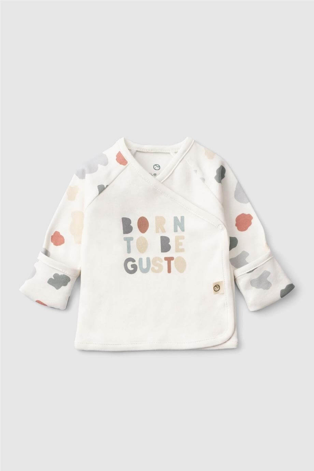 Little Gusto Unisex Desenli Hastane ÇıkışıLittle Gusto Unisex Desenli Hastane Çıkışı