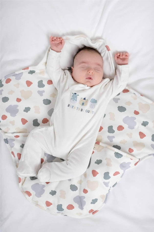 Little Gusto Unisex Desenli KundakLittle Gusto Unisex Desenli Kundak