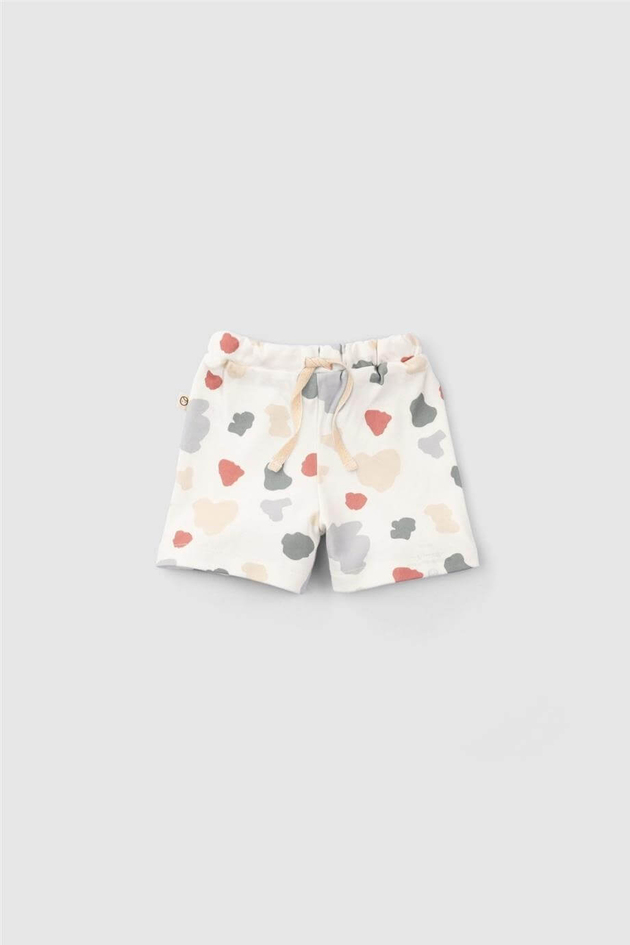 Little Gusto Unisex Desenli Şort TakımLittle Gusto Unisex Desenli Şort Takım