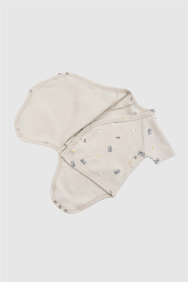 Little Gusto Unisex Ekru BodyLittle Gusto Unisex Ekru Body
