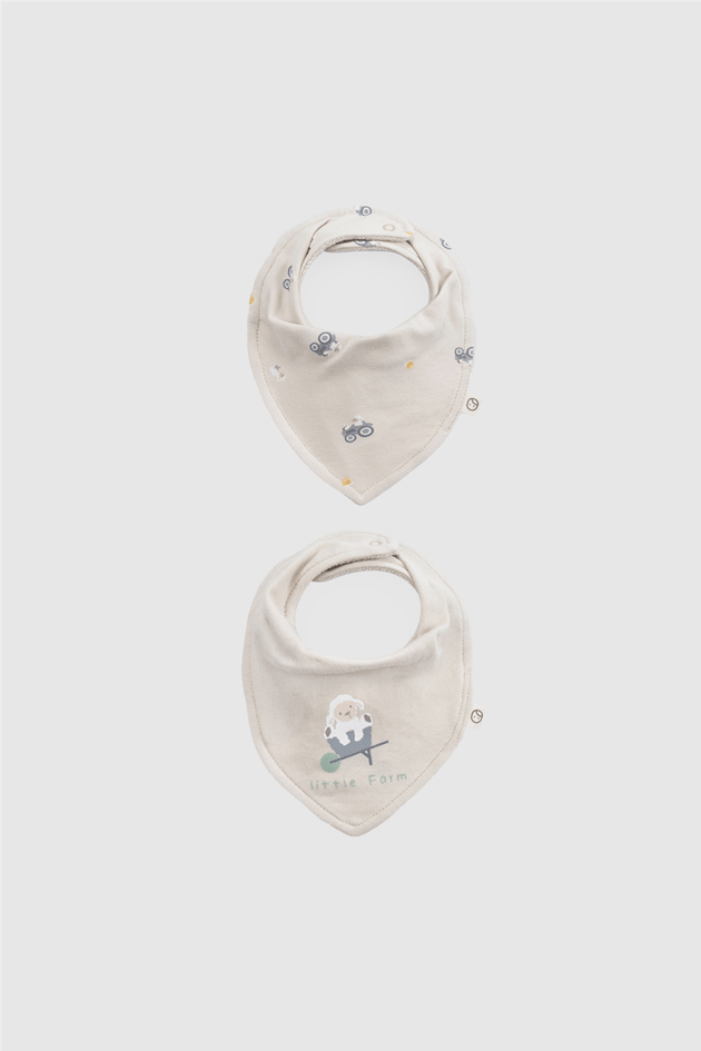 Little Gusto Unisex Ekru ÖnlükLittle Gusto Unisex Ekru Önlük