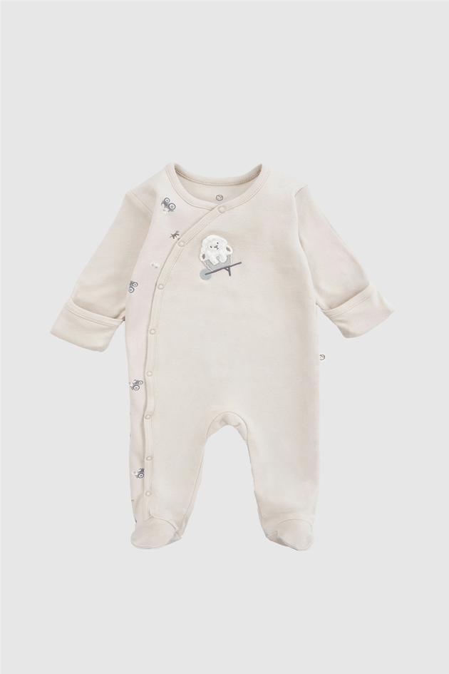 Little Gusto Unisex Ekru TulumLittle Gusto Unisex Ekru Tulum