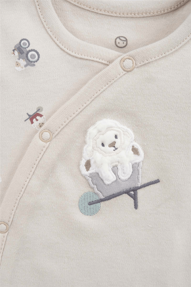 Little Gusto Unisex Ekru TulumLittle Gusto Unisex Ekru Tulum