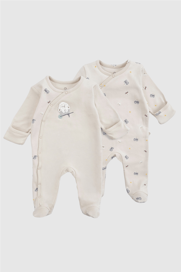 Little Gusto Unisex Ekru TulumLittle Gusto Unisex Ekru Tulum