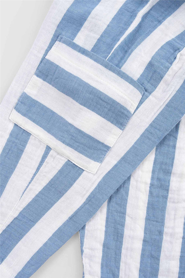 Little Gusto Unisex Blue Trousers Little Gusto Unisex Blue Trousers 