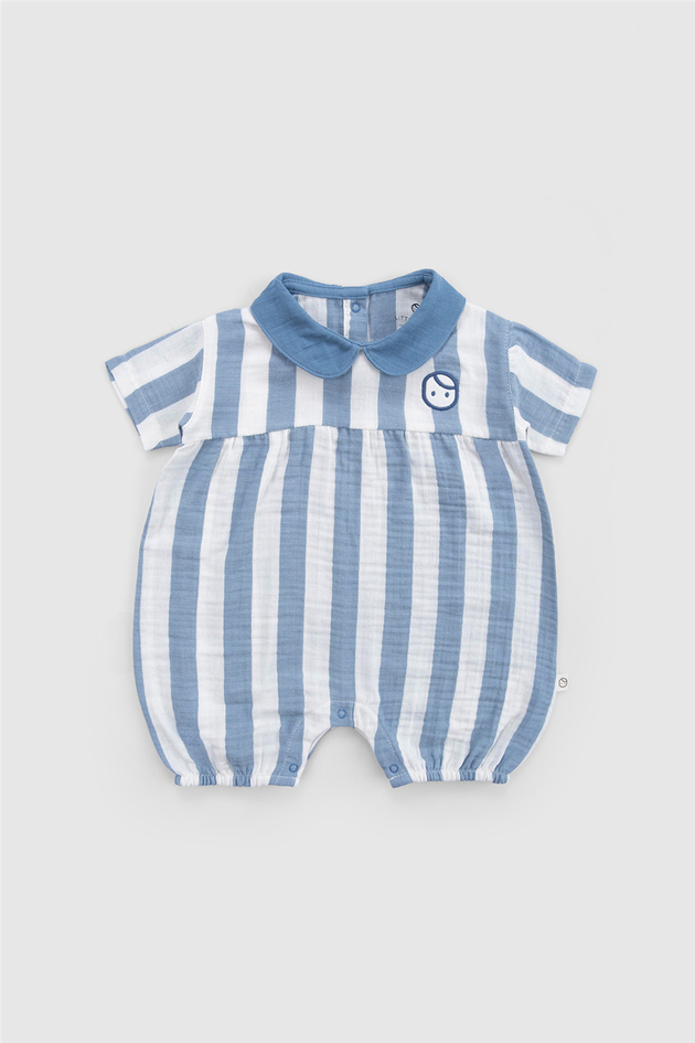 Little Gusto Unisex Blue Overall Little Gusto Unisex Blue Overall 