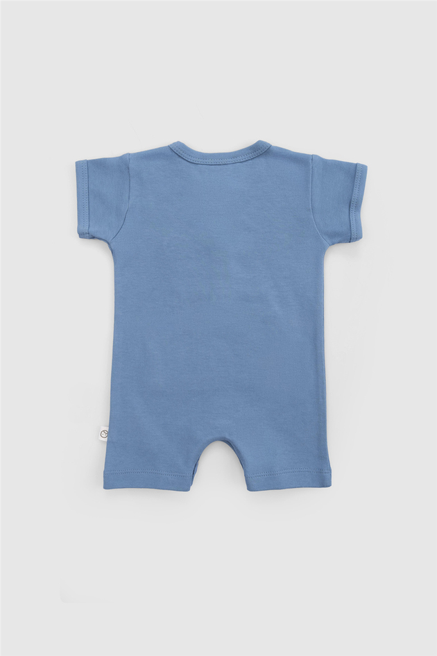 Little Gusto Unisex Blue Overall Little Gusto Unisex Blue Overall 