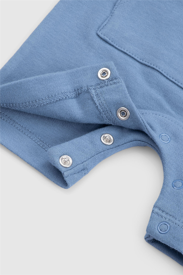 Little Gusto Unisex Blue Overall Little Gusto Unisex Blue Overall 