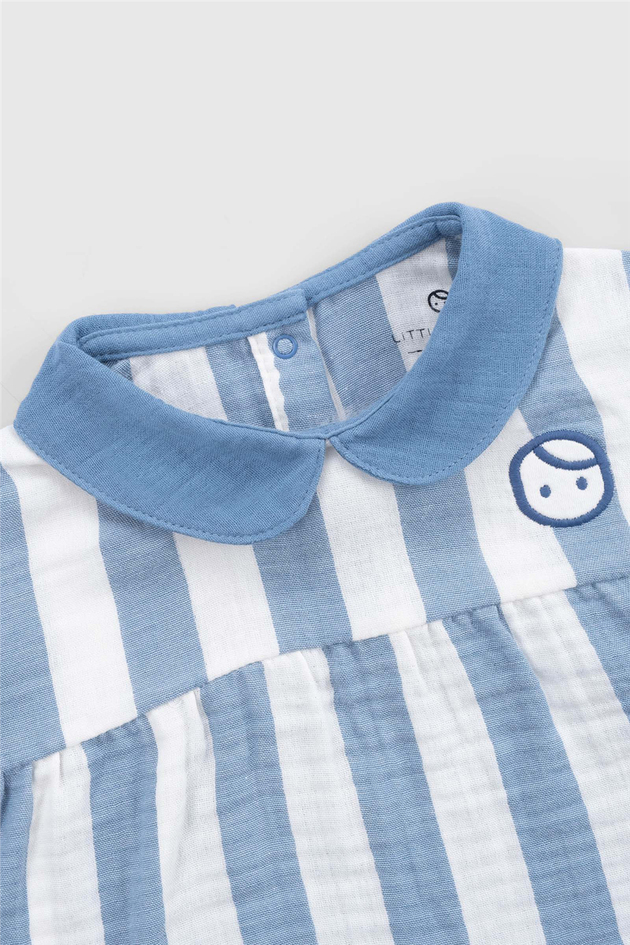 Little Gusto Unisex Blue Overall Little Gusto Unisex Blue Overall 