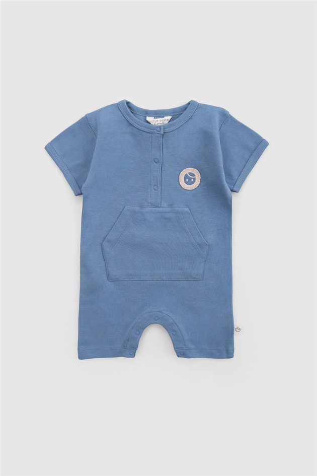 Little Gusto Unisex Blue Overall Little Gusto Unisex Blue Overall 