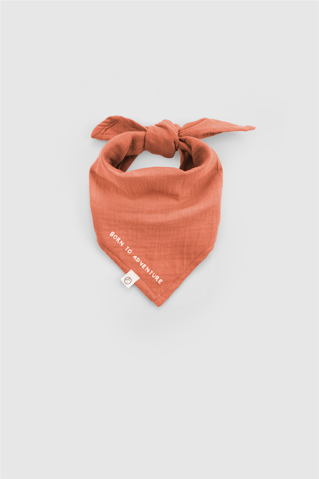 Little Gusto Unisex Orange Scarf Little Gusto Unisex Orange Scarf 