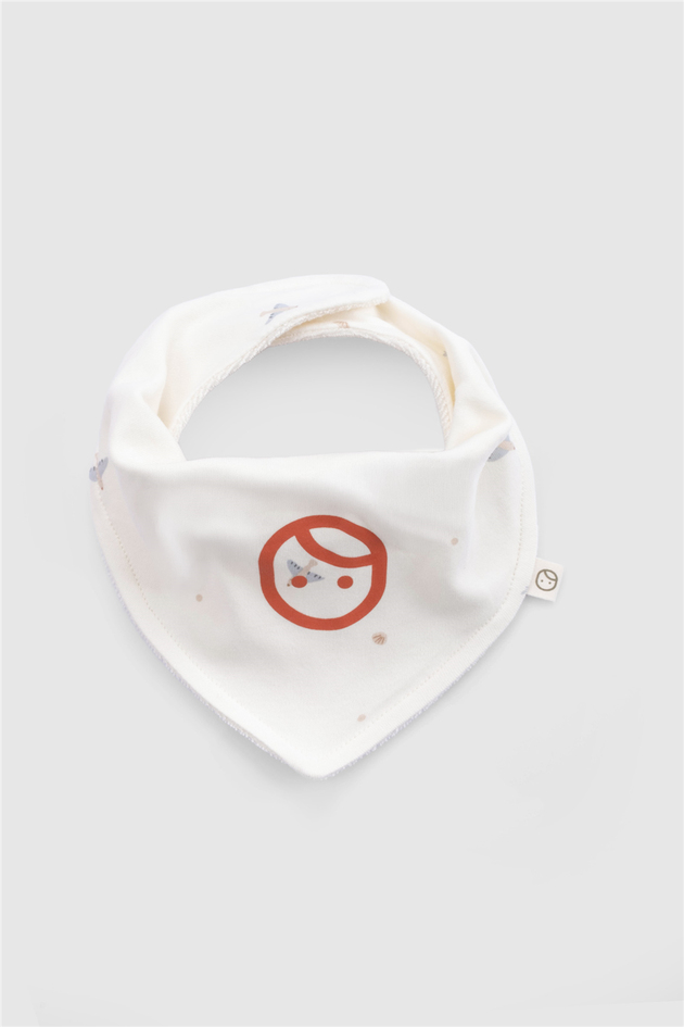 Little Gusto Unisex Orange BibLittle Gusto Unisex Orange Bib