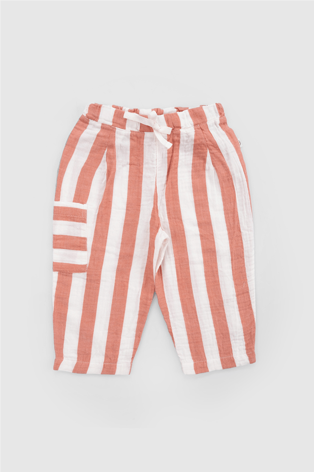 Little Gusto Unisex Orange Trousers Little Gusto Unisex Orange Trousers 