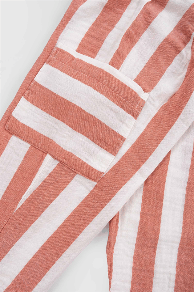 Little Gusto Unisex Orange Trousers Little Gusto Unisex Orange Trousers 