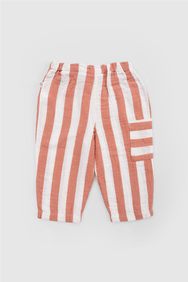 Little Gusto Unisex Orange Trousers Little Gusto Unisex Orange Trousers 