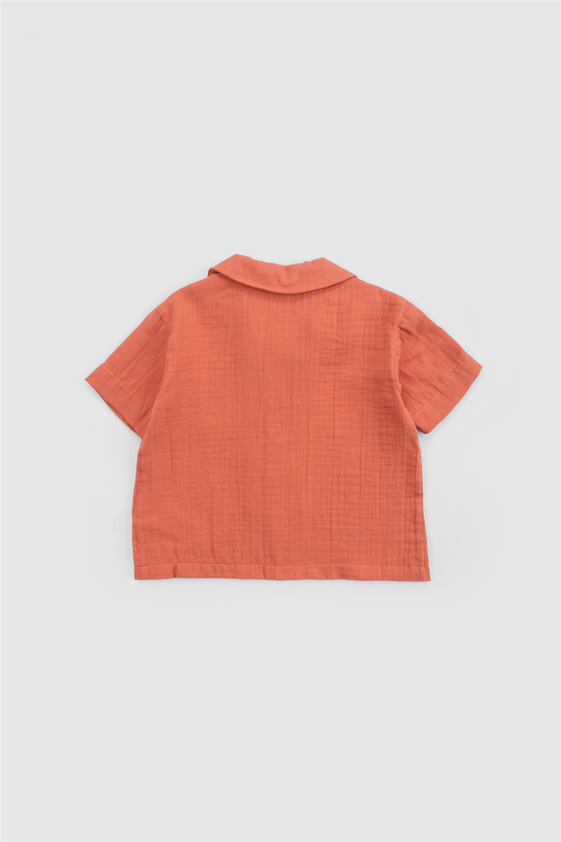 Little Gusto Unisex Turuncu Şort TakımLittle Gusto Unisex Turuncu Şort Takım