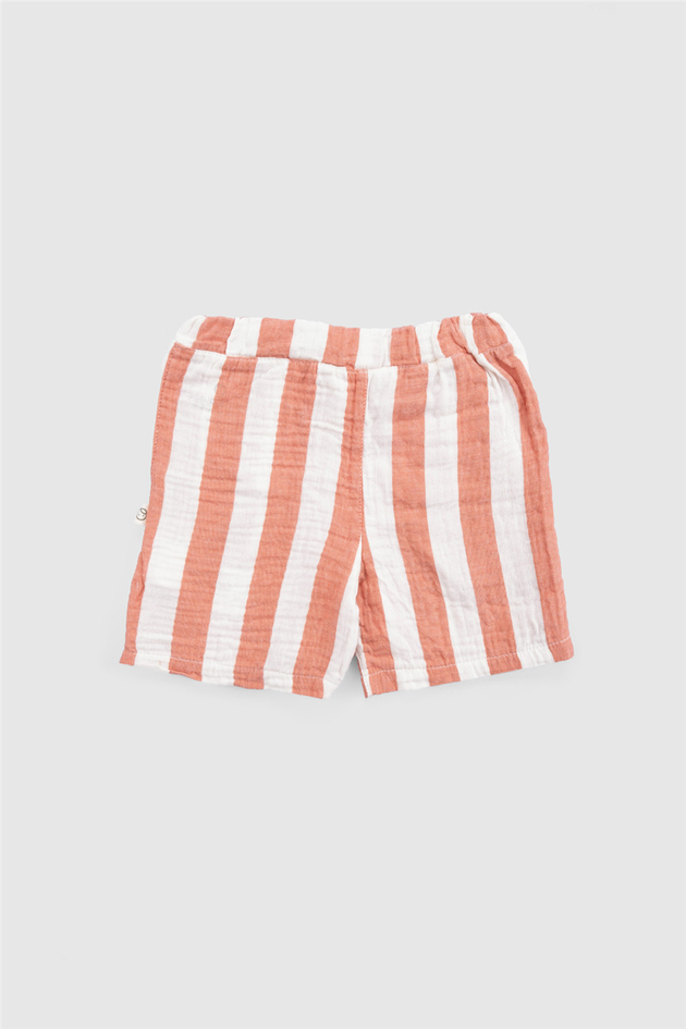 Little Gusto Unisex Turuncu Şort TakımLittle Gusto Unisex Turuncu Şort Takım