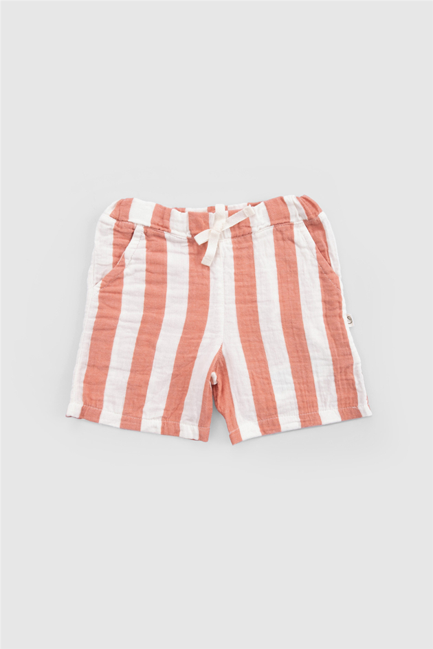 Little Gusto Unisex Turuncu Şort TakımLittle Gusto Unisex Turuncu Şort Takım