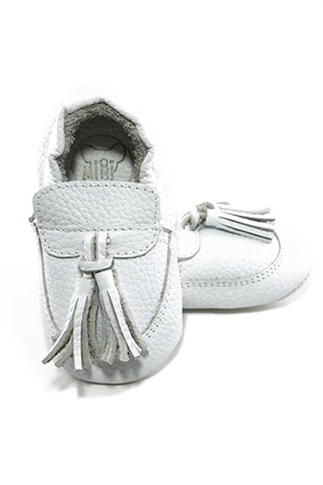  Unisex White Bootees Unisex White Bootees