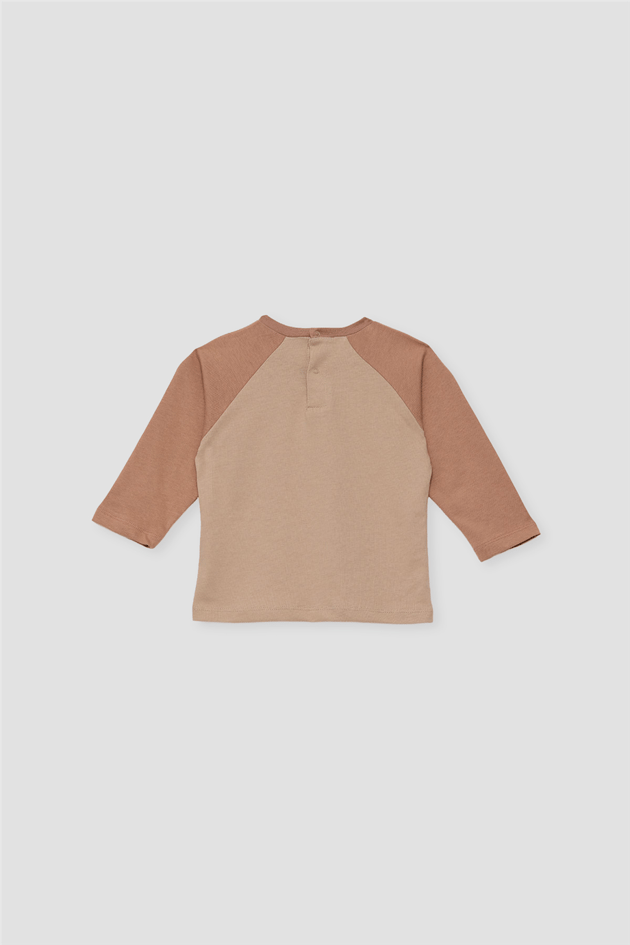 NBT Basic Erkek Bebek Pamuklu Raglan Kol Tişört ve Tayt TakımıNBT Basic Erkek Bebek Pamuklu Raglan Kol Tişört ve Tayt Takımı