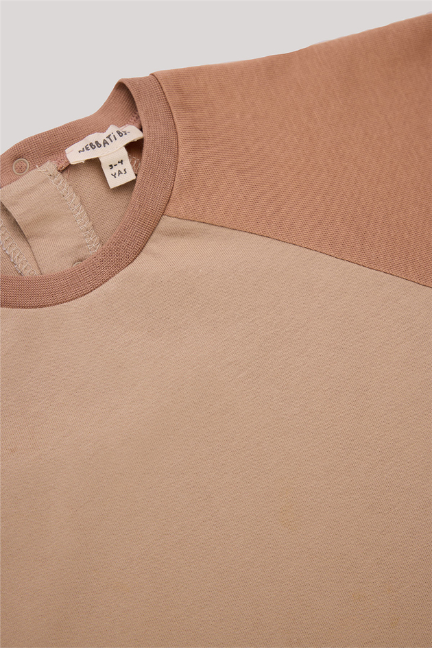 NBT BSC Baby Boy Beige-Colorful Tights SuitNBT BSC Baby Boy Beige-Colorful Tights Suit
