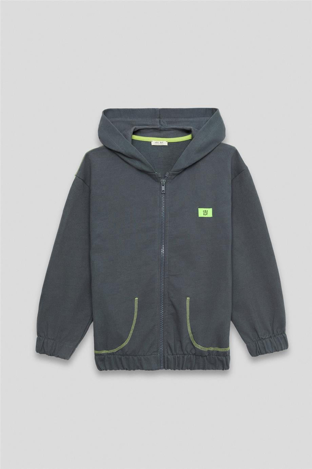  Boy Anthracite Tracksuit Top Boy Anthracite Tracksuit Top