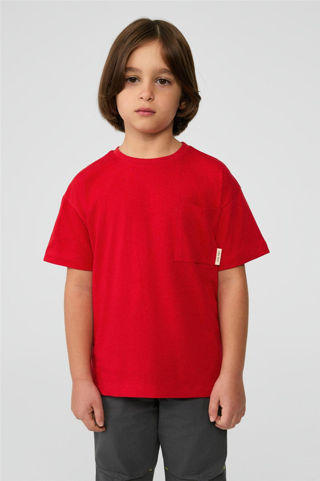 NBT BSC Erkek Çocuk Kırmızı TshirtNBT BSC Erkek Çocuk Kırmızı Tshirt
