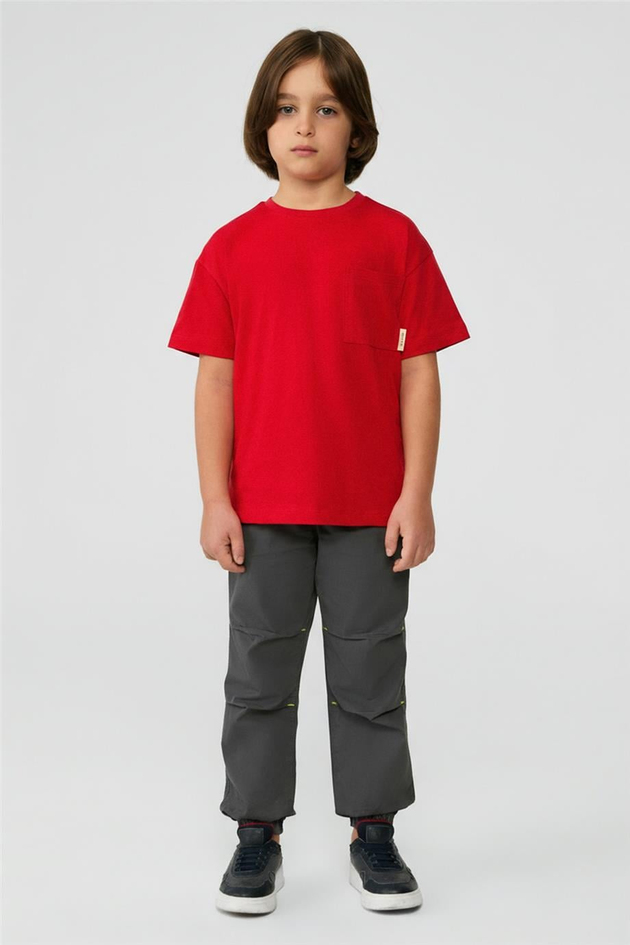 NBT BSC Erkek Çocuk Kırmızı TshirtNBT BSC Erkek Çocuk Kırmızı Tshirt