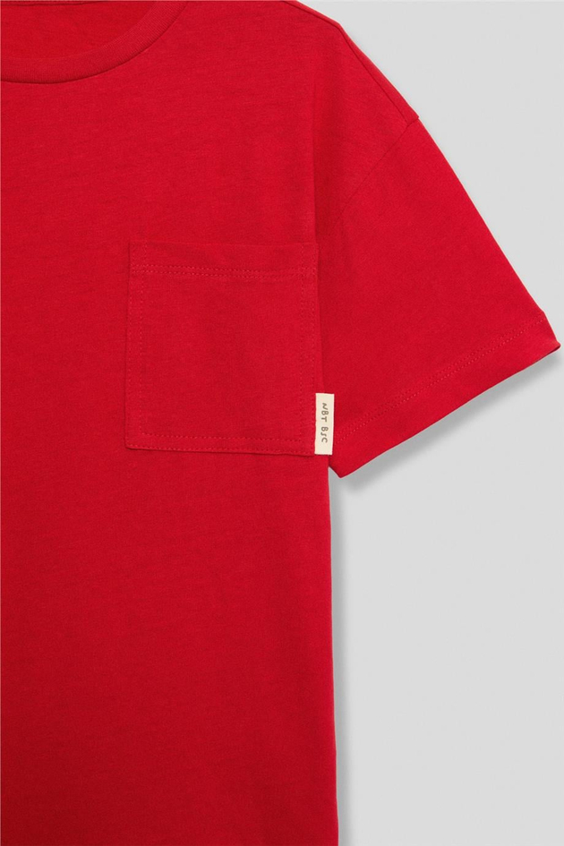 NBT BSC Erkek Çocuk Kırmızı TshirtNBT BSC Erkek Çocuk Kırmızı Tshirt