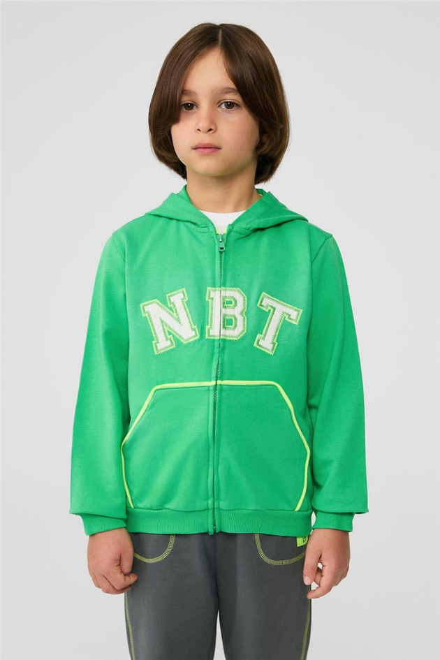 NBT BSC Erkek Çocuk Yeşil Eşofman ÜstüNBT BSC Erkek Çocuk Yeşil Eşofman Üstü