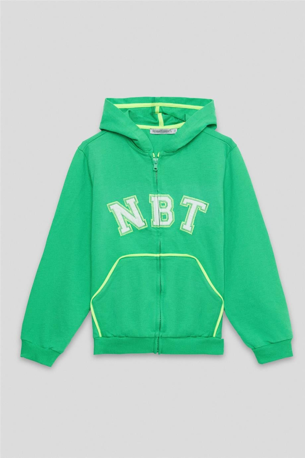 NBT BSC Erkek Çocuk Yeşil Eşofman ÜstüNBT BSC Erkek Çocuk Yeşil Eşofman Üstü