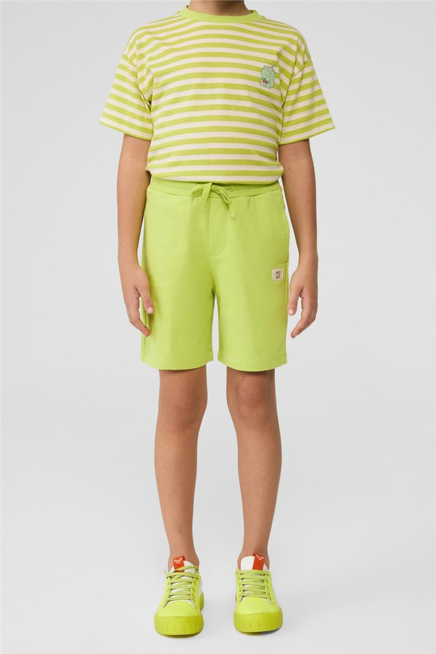  Boy Green Shorts Boy Green Shorts