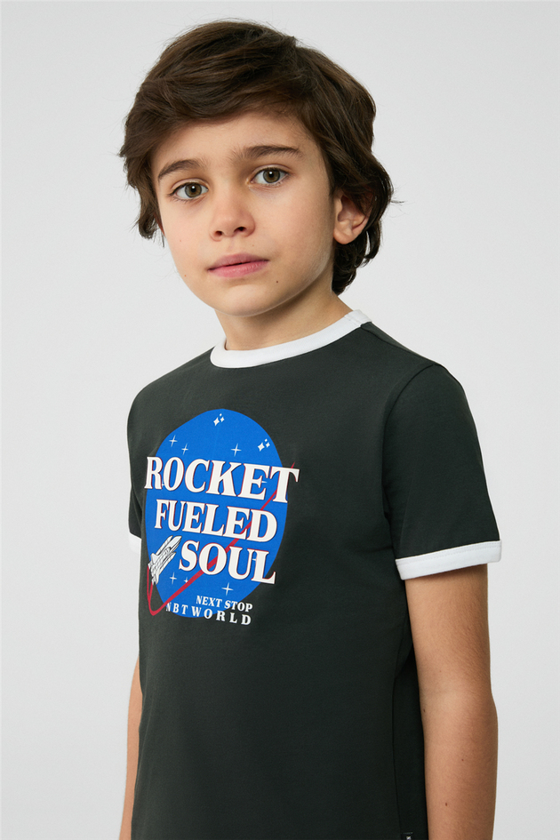  Boy Anthracite Tshirt Boy Anthracite Tshirt