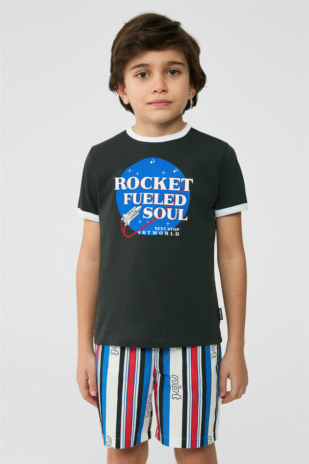  Boy Anthracite Tshirt Boy Anthracite Tshirt