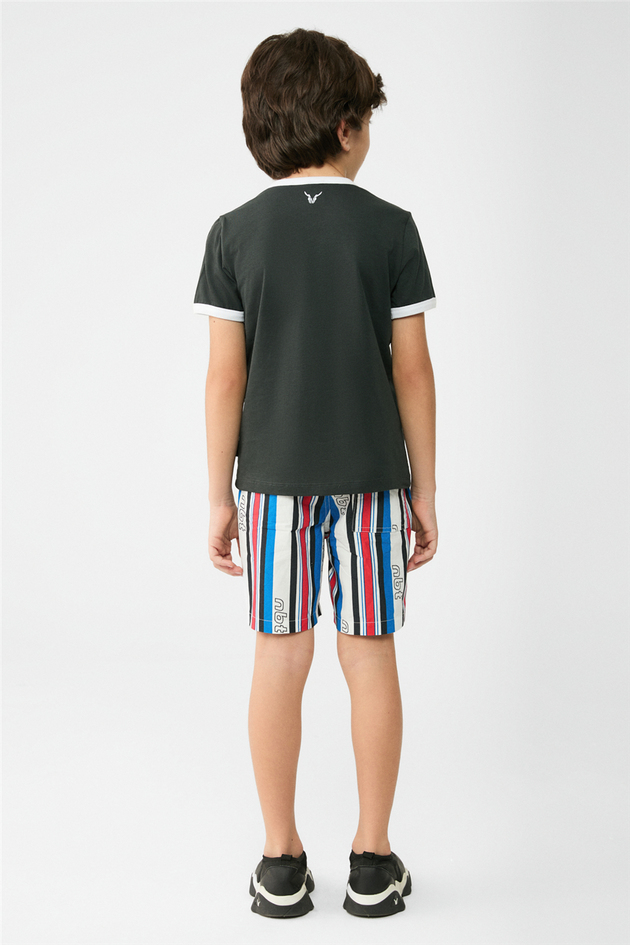  Boy Anthracite Tshirt Boy Anthracite Tshirt