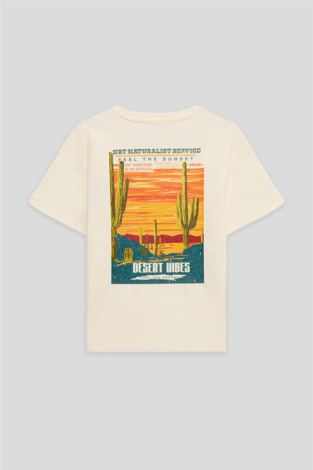  Boy Ecru Tshirt Boy Ecru Tshirt
