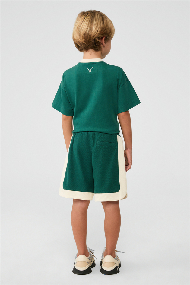  Boy Green Shorts Boy Green Shorts