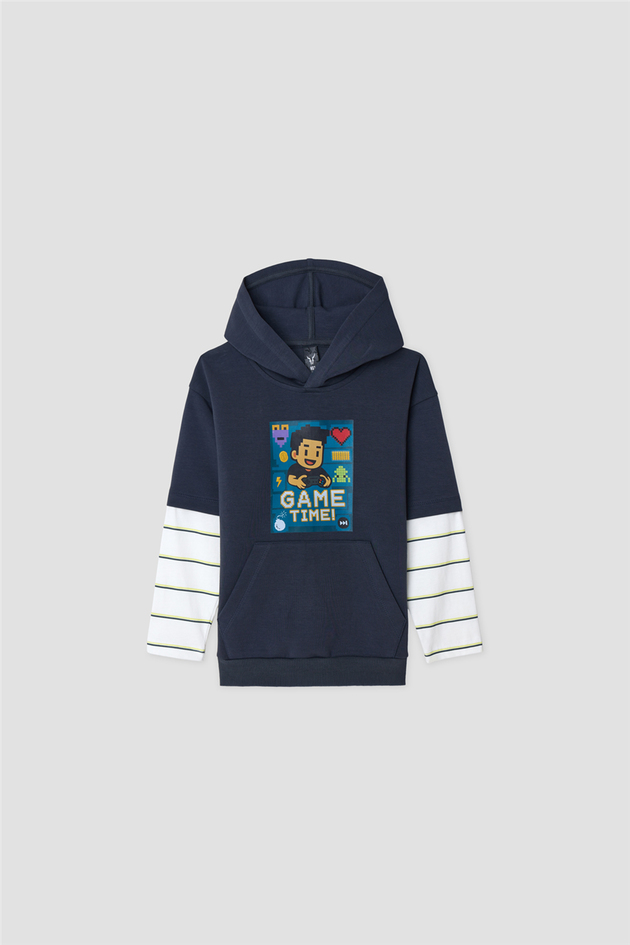 NBT Jeans Erkek Çocuk Antrasit SweatshirtNBT Jeans Erkek Çocuk Antrasit Sweatshirt