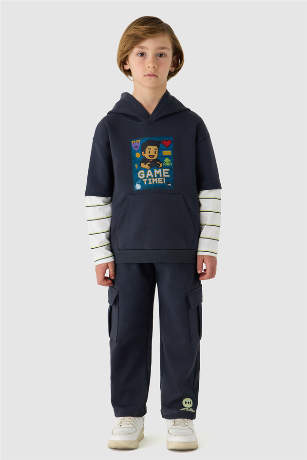 NBT Jeans Erkek Çocuk Antrasit SweatshirtNBT Jeans Erkek Çocuk Antrasit Sweatshirt