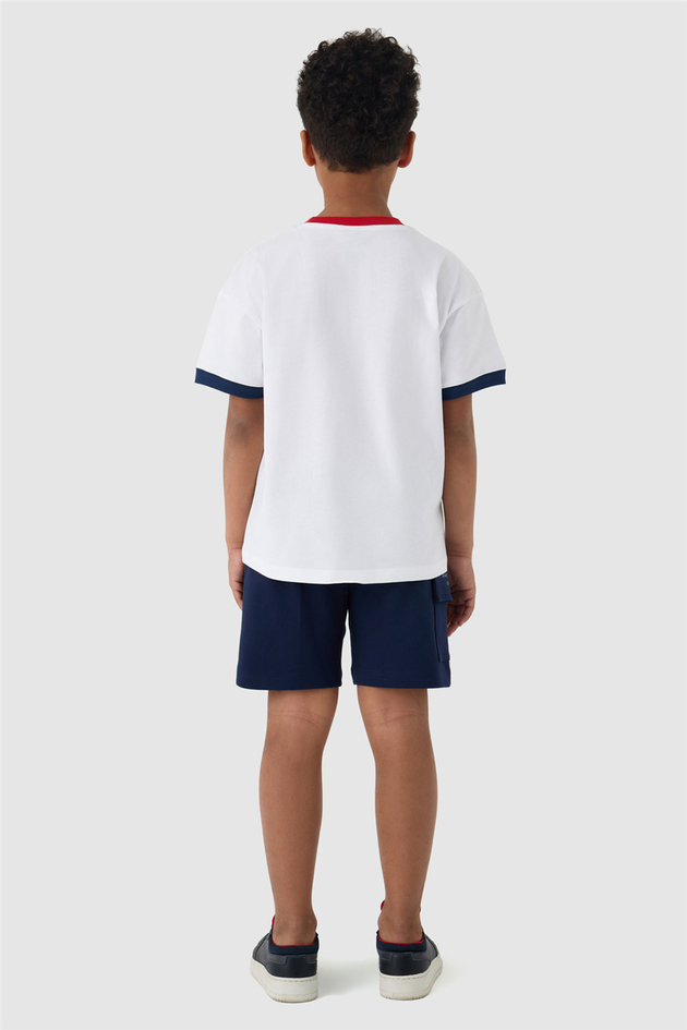 NBT Jeans Erkek Çocuk Beyaz TshirtNBT Jeans Erkek Çocuk Beyaz Tshirt